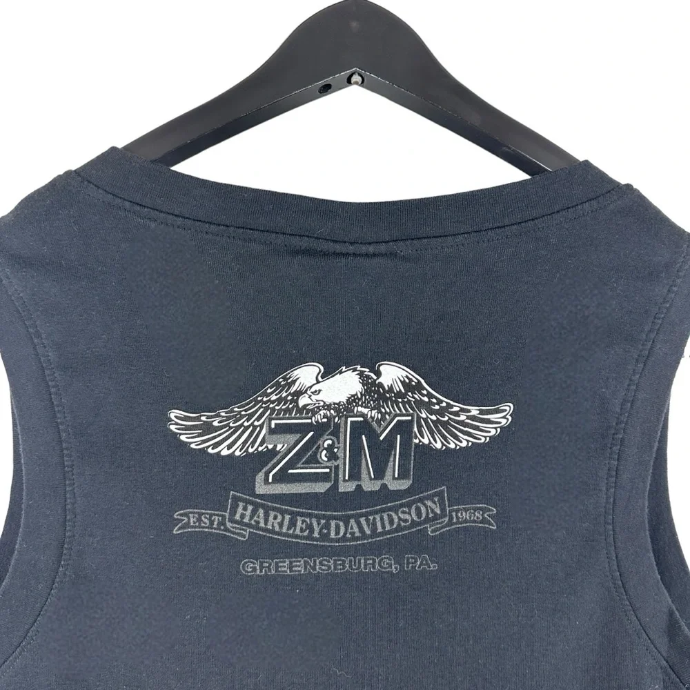 Vintage 90s Women’s Harley Davidson Motorcycles Shirt Size 2XL - Picture 8 of 8